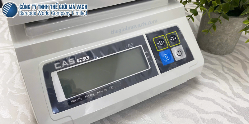 Cân điện tử CAS SW-1A màn hình LCD 25mm Cân điện tử CAS SW-1A màn hình LCD 25mm