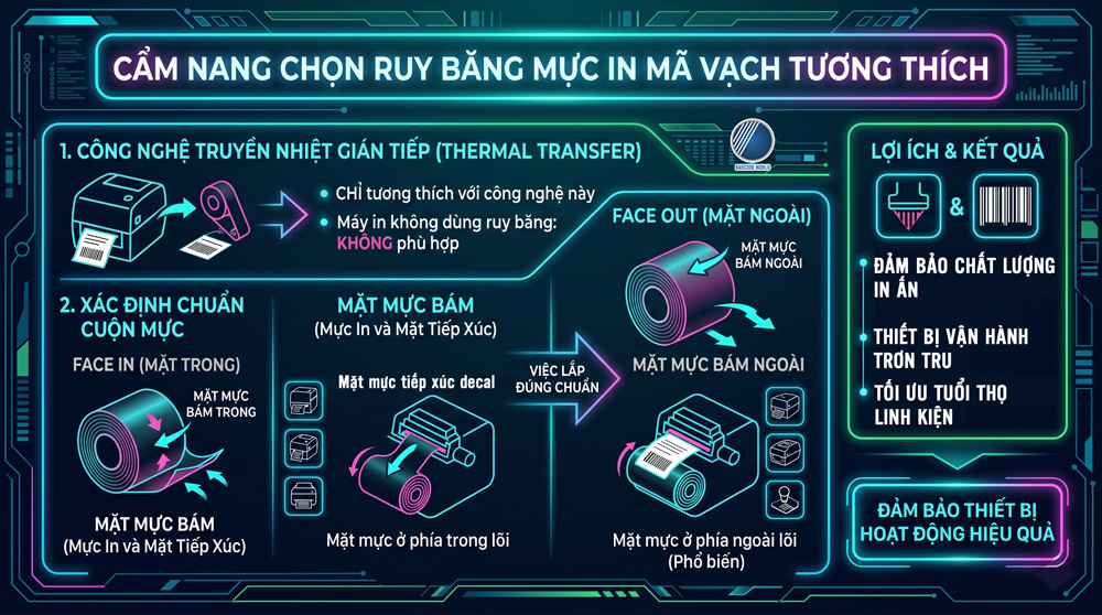 Chọn mực in mã vạch tương thích máy in và công nghệ in Chọn mực in mã vạch tương thích máy in và công nghệ in
