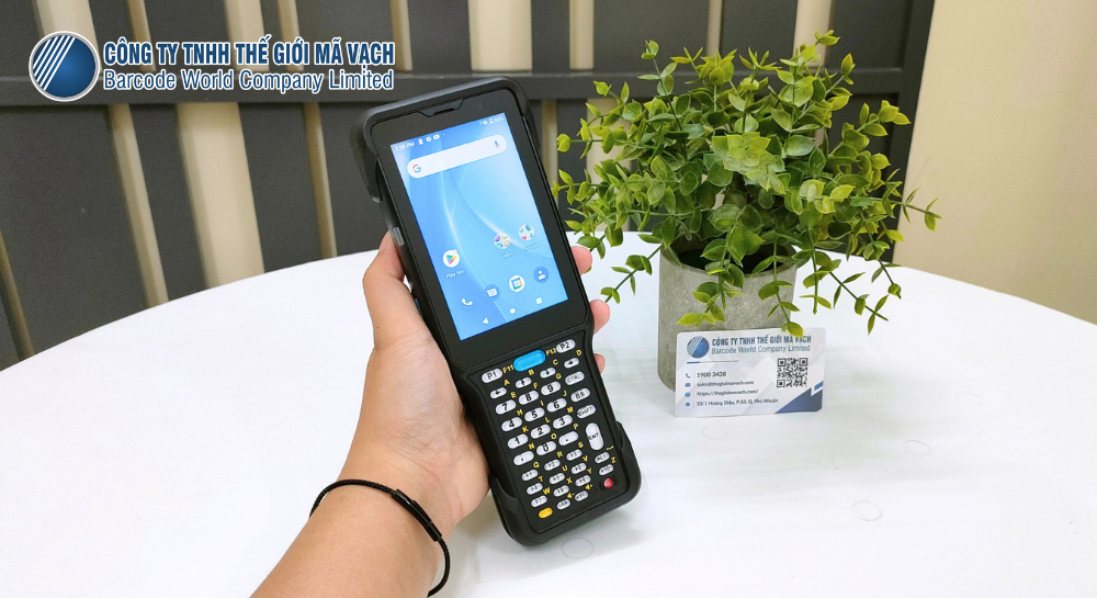 Máy kiểm kho Unitech HT Series có bàn phím Máy kiểm kho Unitech HT Series có bàn phím