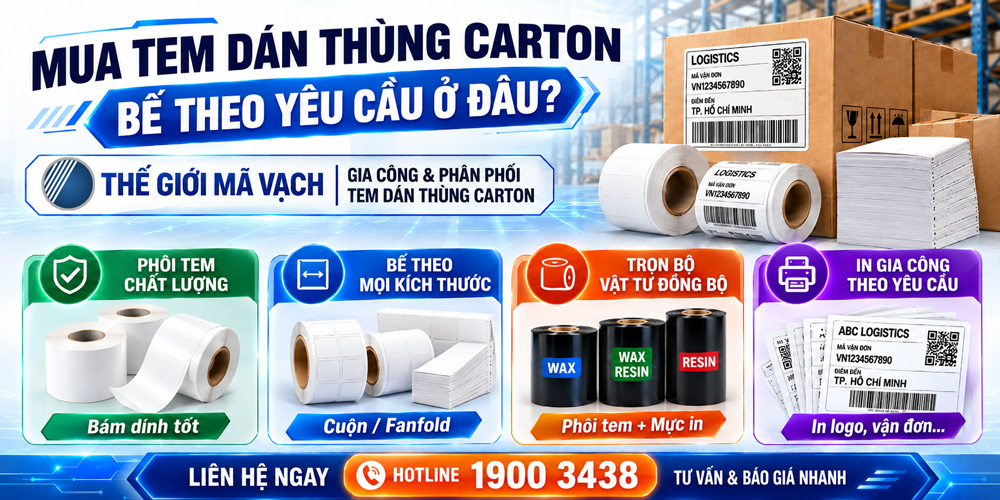 Mua tem dán thùng carton bế theo yêu cầu tại Thế Giới Mã Vạch Mua tem dán thùng carton bế theo yêu cầu tại Thế Giới Mã Vạch