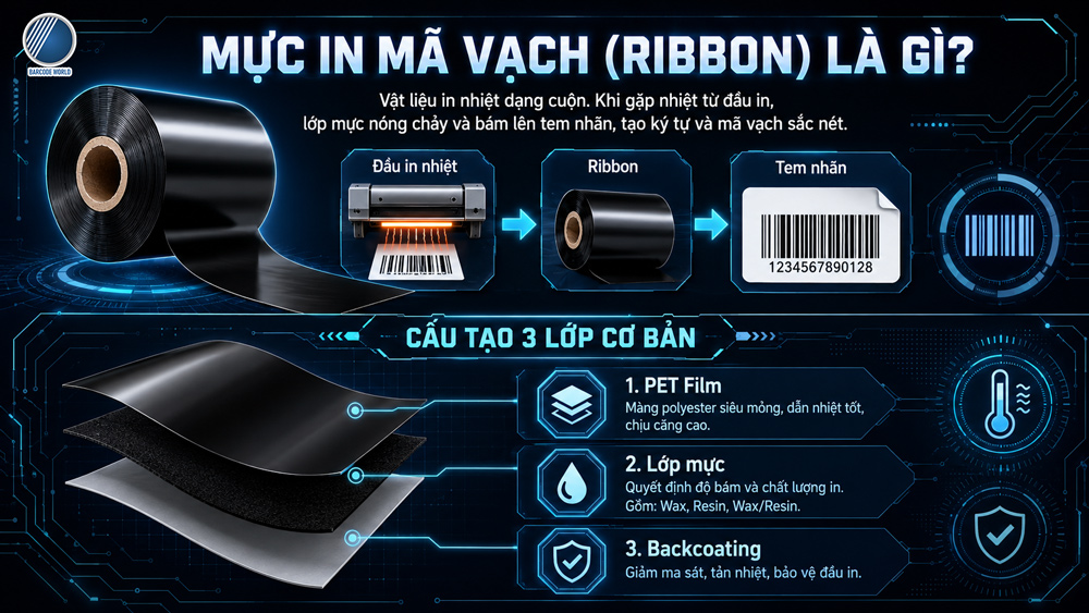 Mực in mã vạch định nghĩa và cấu tạo Mực in mã vạch định nghĩa và cấu tạo