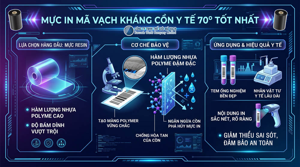 Mực in Resin kháng cồn 70 độ tốt nhất Mực in Resin kháng cồn 70 độ tốt nhất