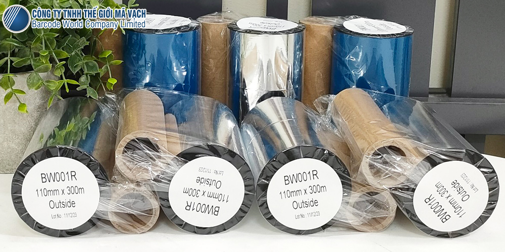 Mực in mã vạch Wax BW001, BW001R Mực in mã vạch Wax BW001, BW001R