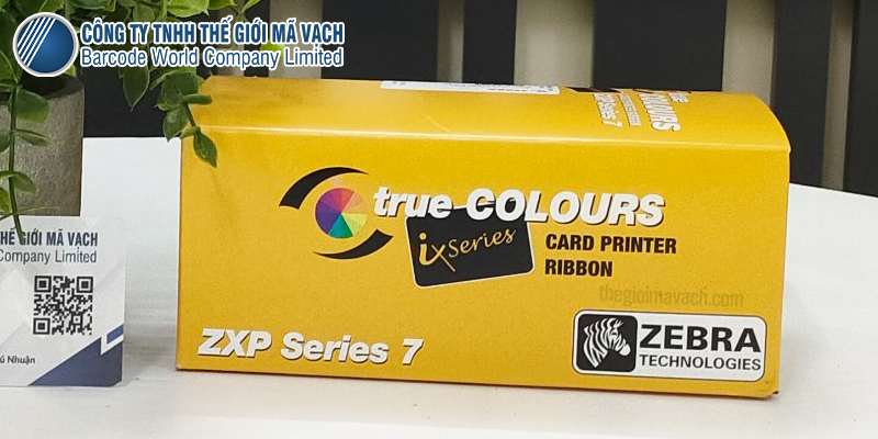 Mực in thẻ nhựa màu Zebra ZXP Series 7 YMCKO Mực in thẻ nhựa màu Zebra ZXP Series 7 YMCKO