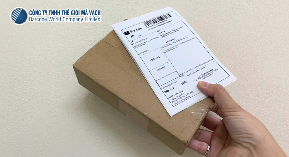 Nhãn dán thùng carton Nhãn dán thùng carton