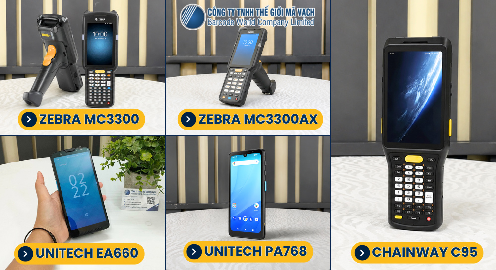 Top máy kiểm kho PDA Android phân khúc cao cấp Top máy kiểm kho PDA Android phân khúc cao cấp